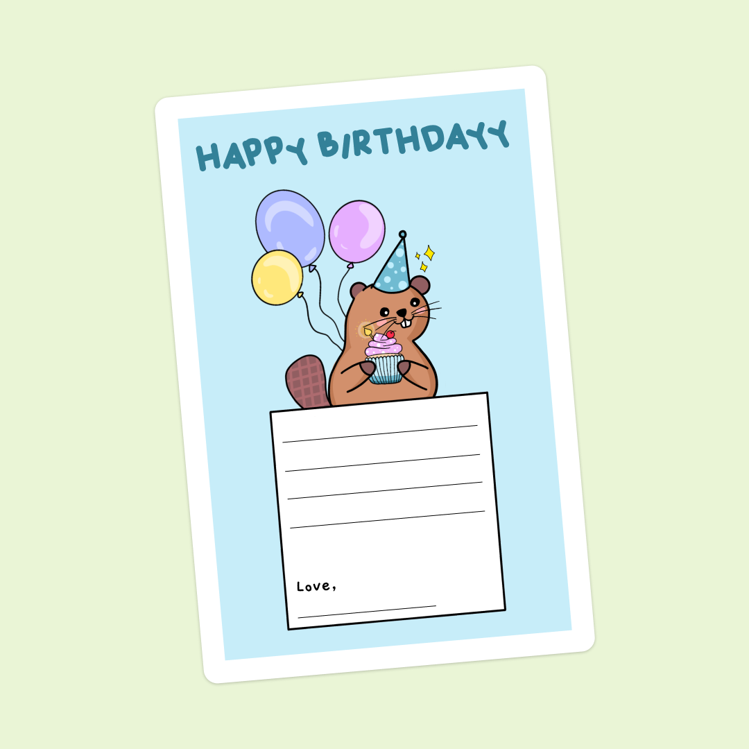 Happy birthday card