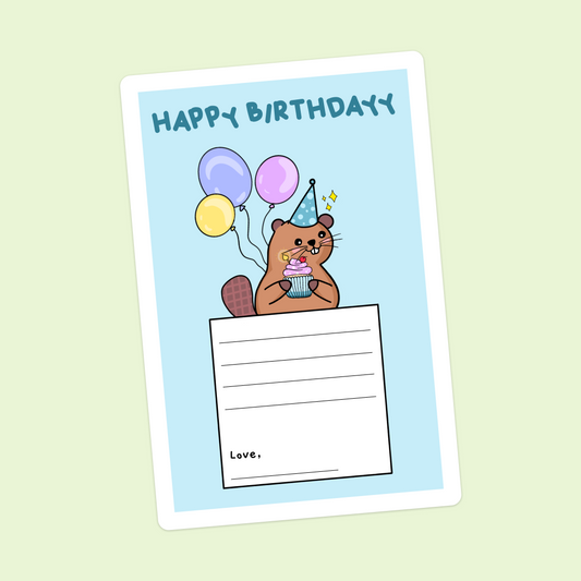 Happy birthday card