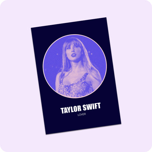 Taylor Swift disc poster