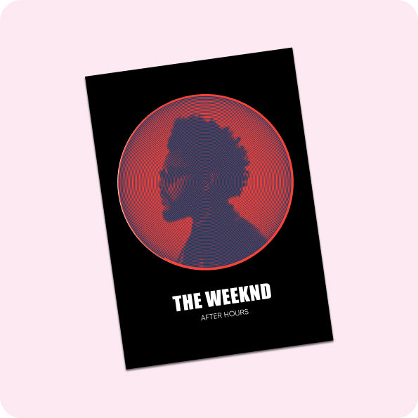 Weeknd disc poster