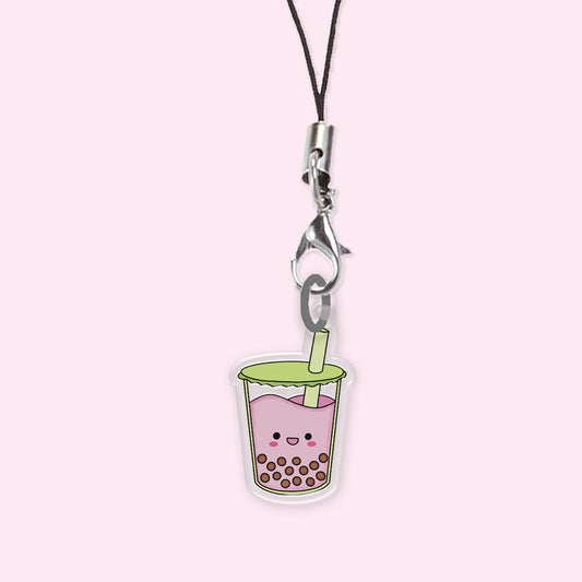 Boba tea charm