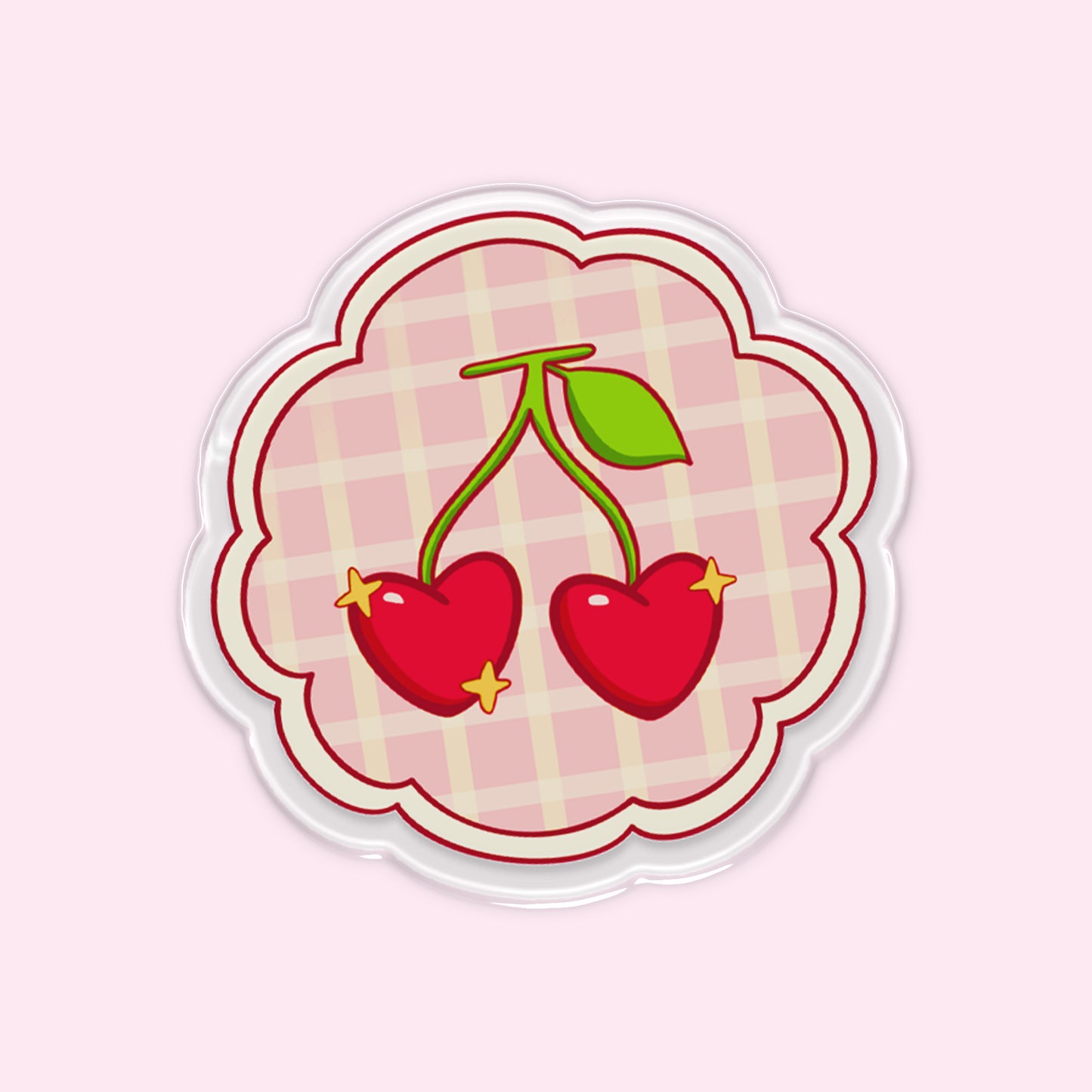 Cherry bomb fridge magnet