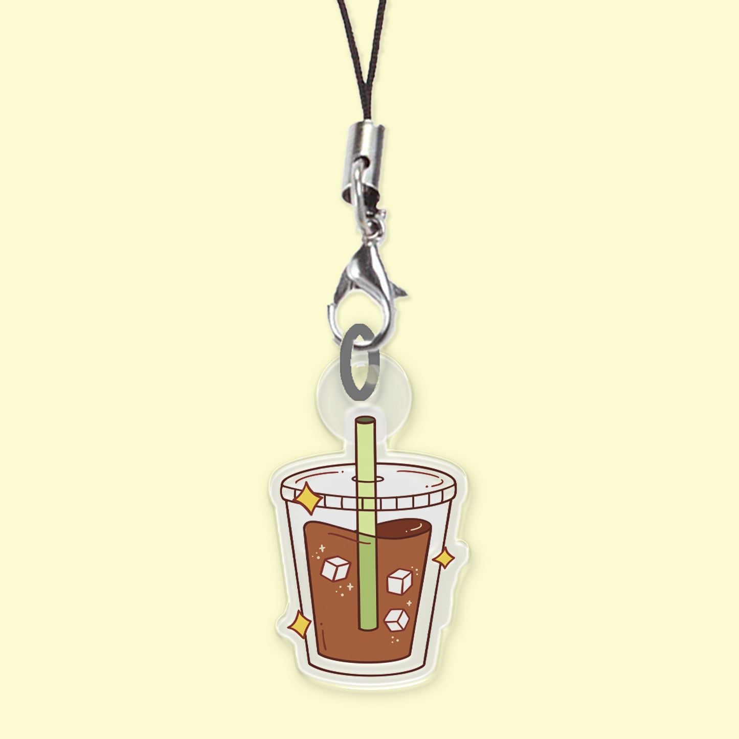 Iced coffee charm