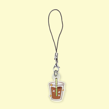 Iced coffee charm