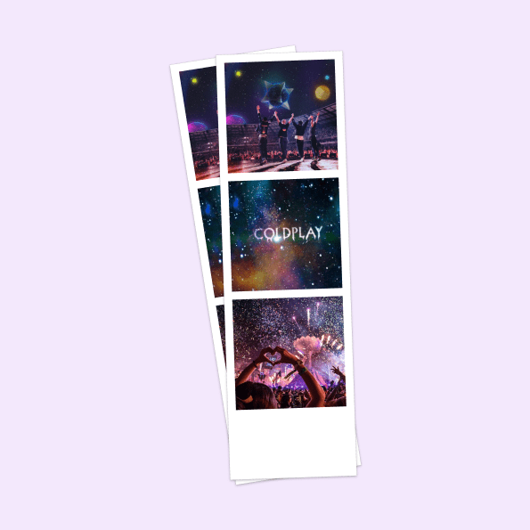 Coldplay photostrip - Printority