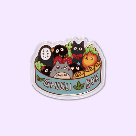 Ghibli box pin